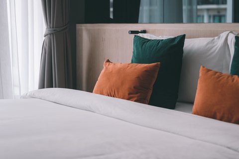 Quarto de hotel preparado para reduzir retrabalho em hotelaria no Porto